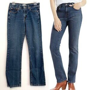 LEVI'S LEVIS Straight Leg 505 Jeans Dark Wash ish Distressed Straight Leg Jean 6